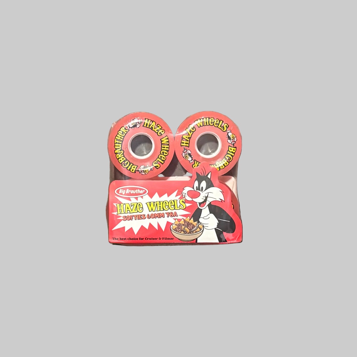 Haze X Big Brauther 2 soft wheels 78A 60mm