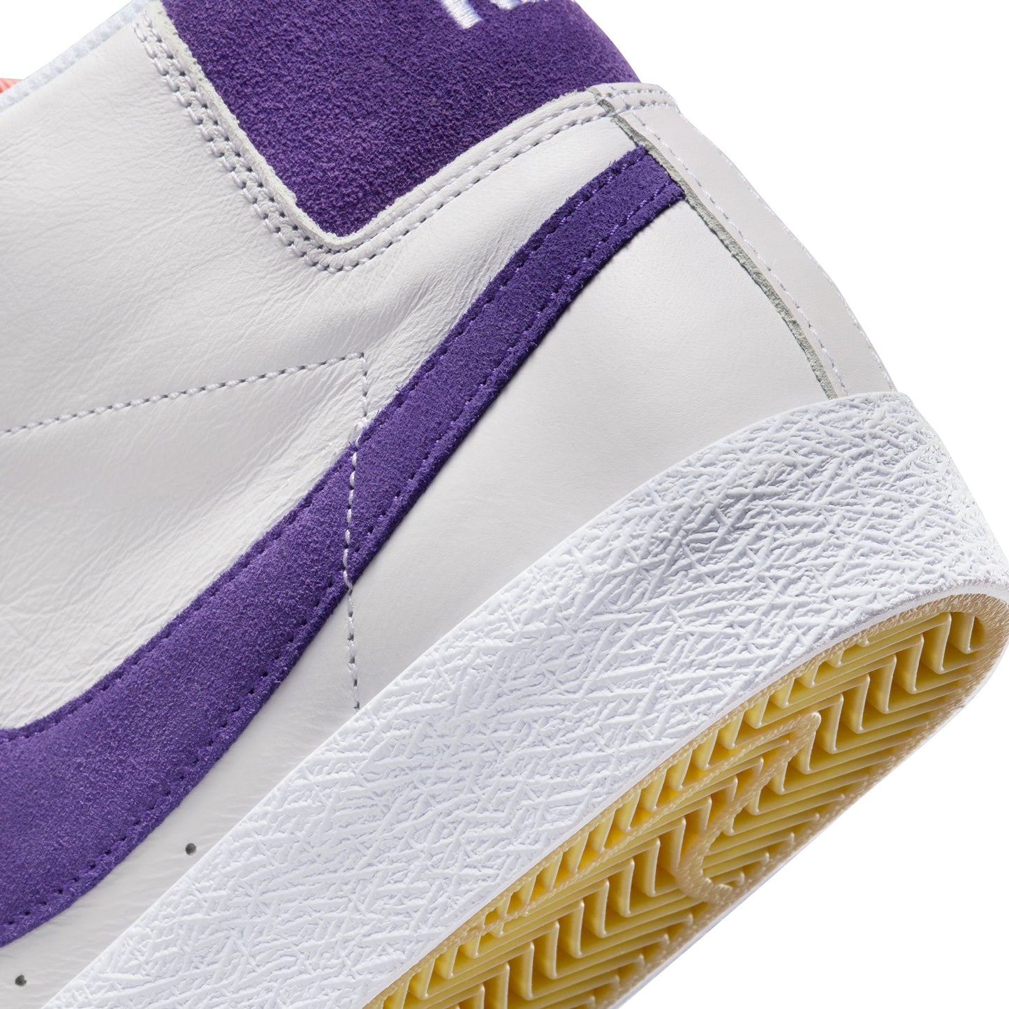 Nike SB Blazer Mid white court purple white gum light brown