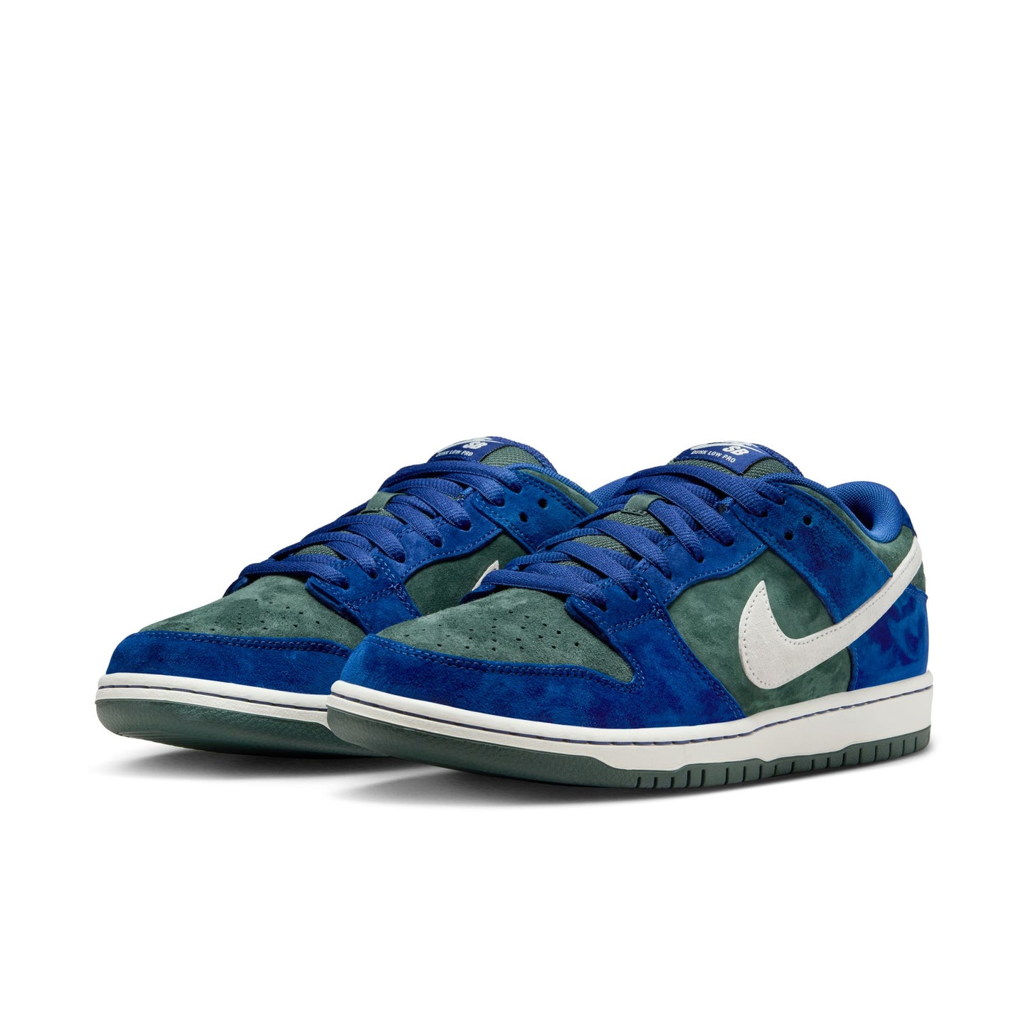 Nike SB Dunk Low Pro deep royal blue sail vintage green