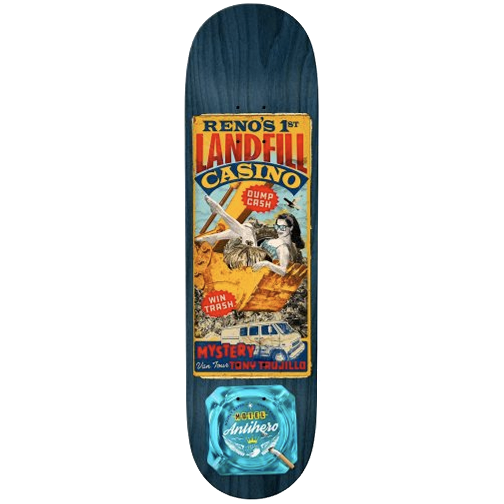 AntiHero Tony Trujillo deck Motel 18 8.38"