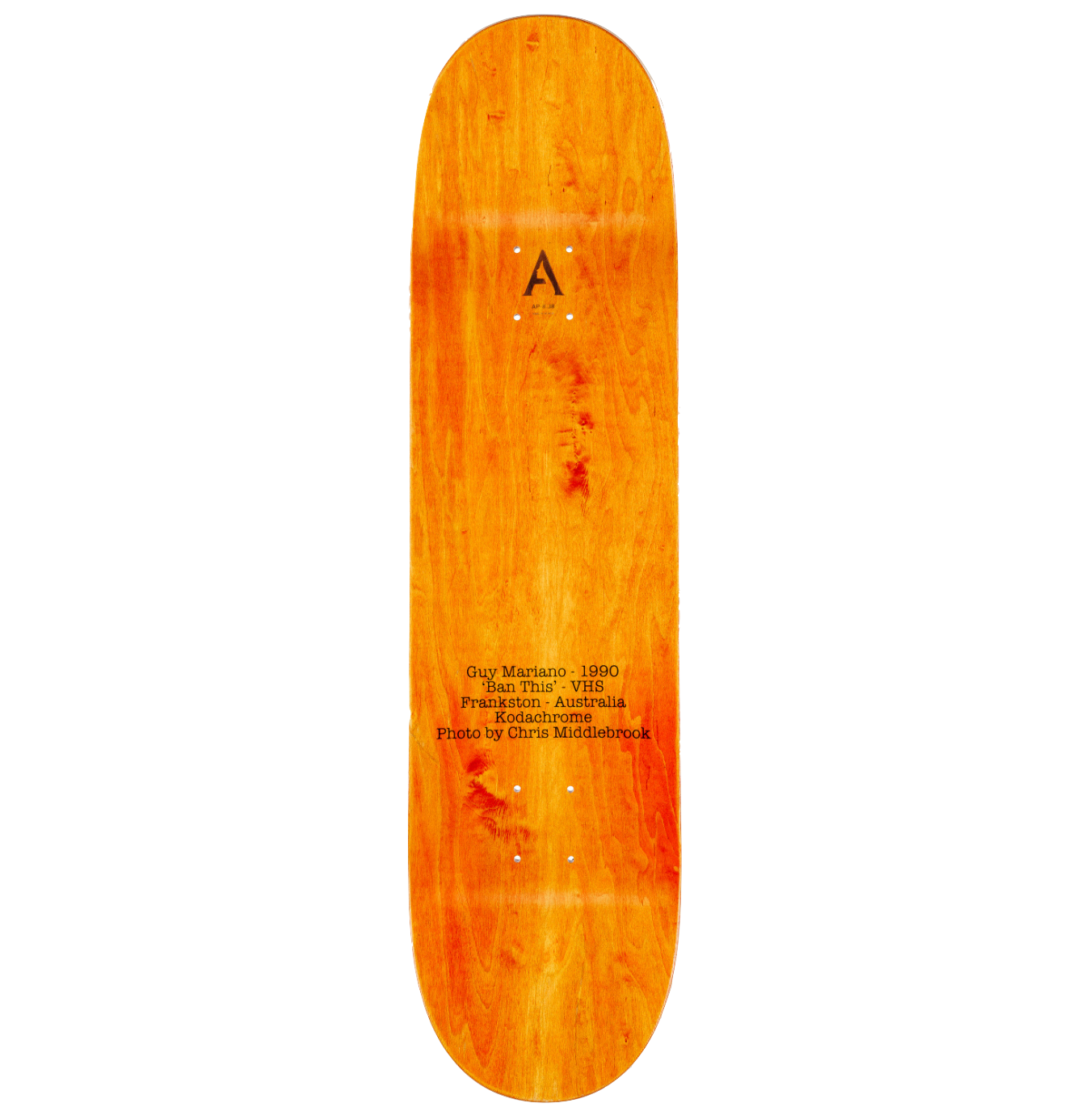 April Guy Mariano deck 1990 Photo Serie 8.38"