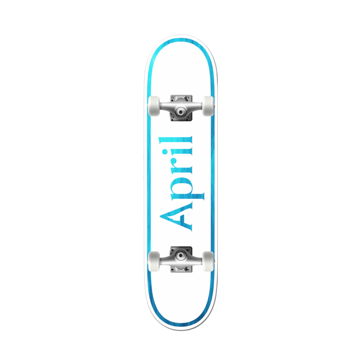 April OG Logo mini complete kid blue 7"
