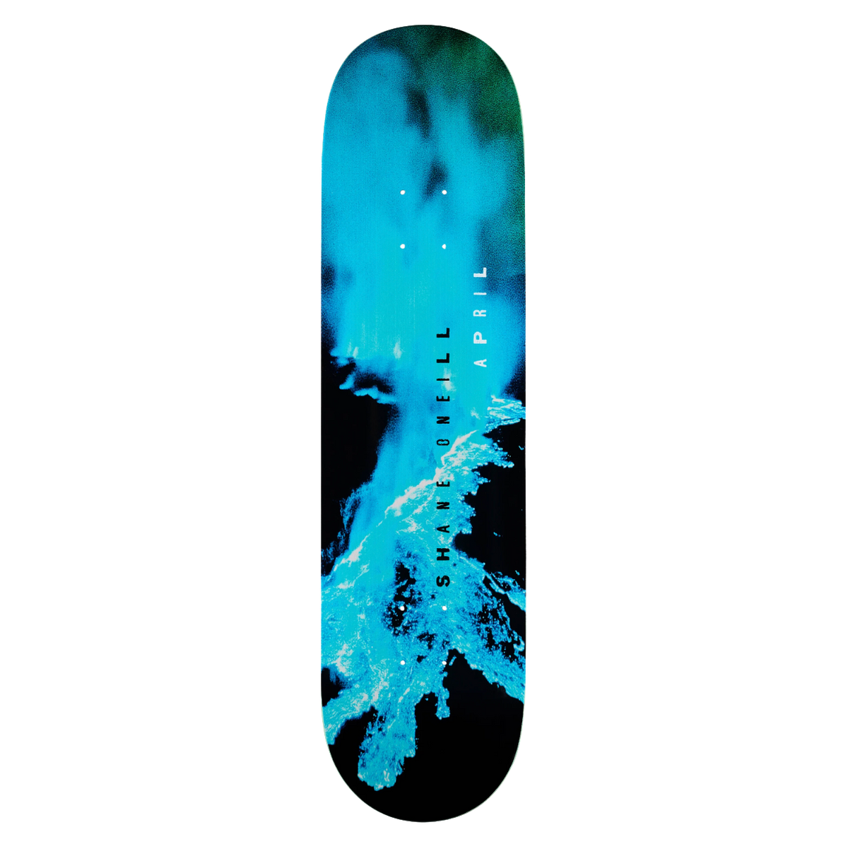 April Shane O'Neill deck blue flow 8.38"