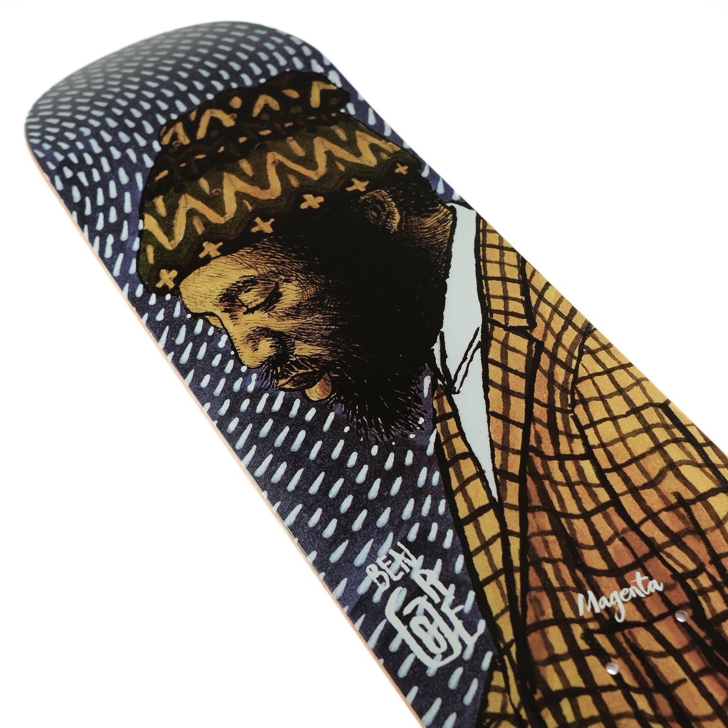 Magenta deck Ben Gore Sacred Snake 8.125"