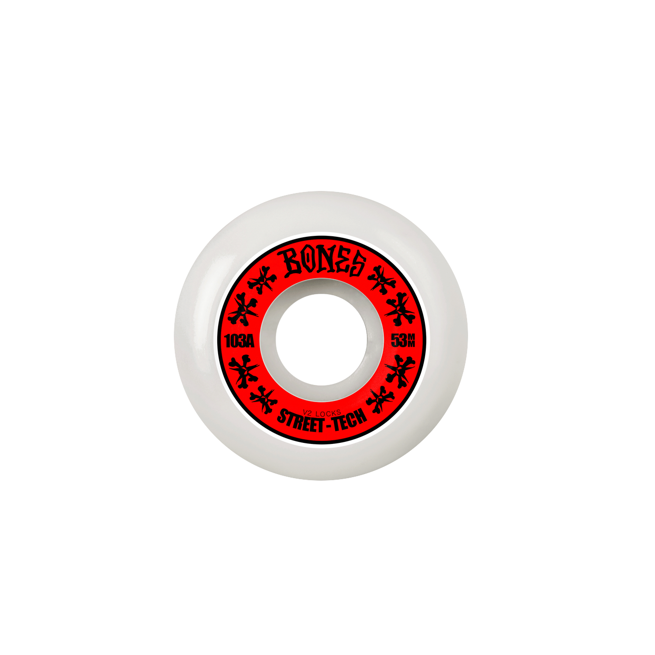 Bones STF wheels V2 103A 53mm white