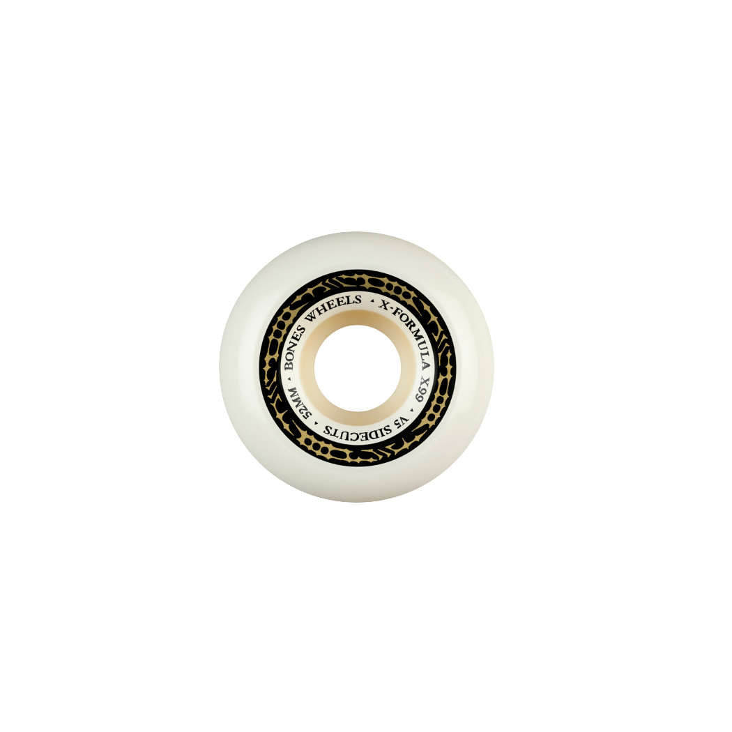 Bones X-Formula wheels V5 sidecut 52mm 99A white