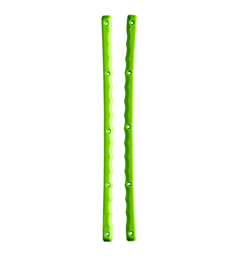 Creature rails Serrated green