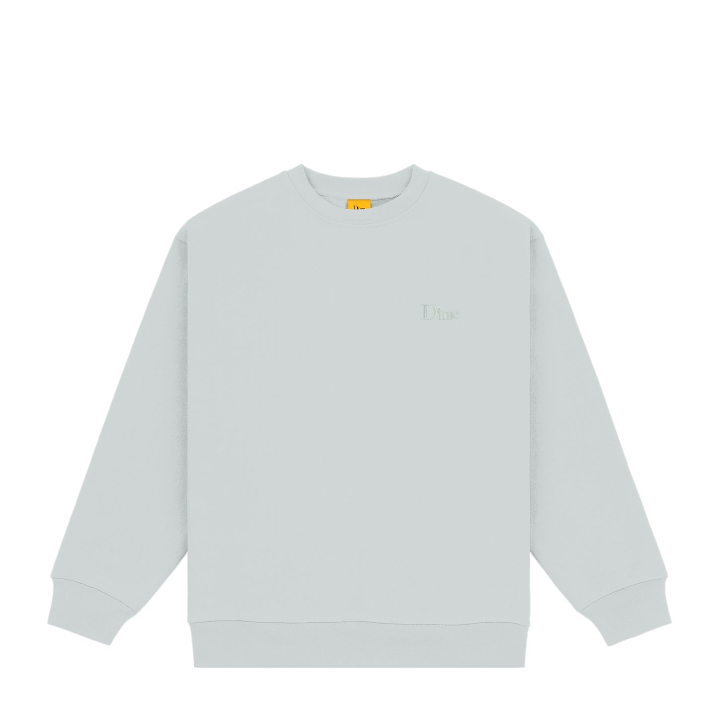 Dime crewneck Classic Small Logo ice water