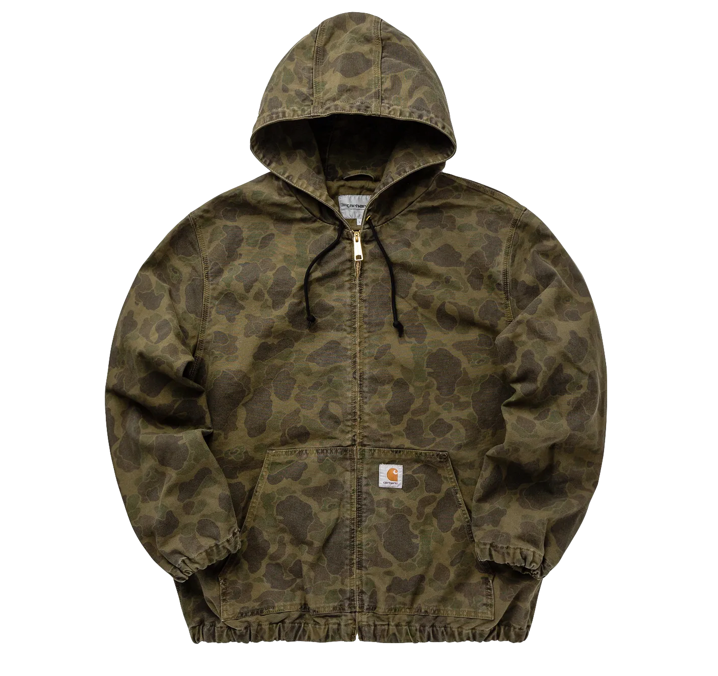 Carhartt WIP Active jacket camo duck green office green – zeropolis Carhartt WIP Active jacket camo duck green office green – zeropolis