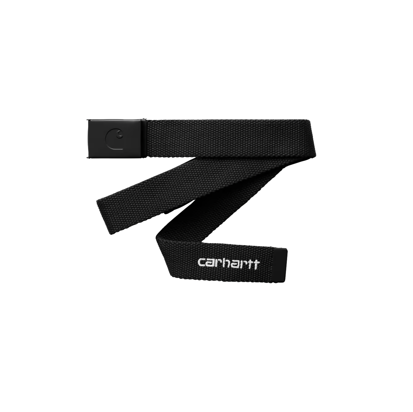 Carhartt WIP C Logo belt tonal black white