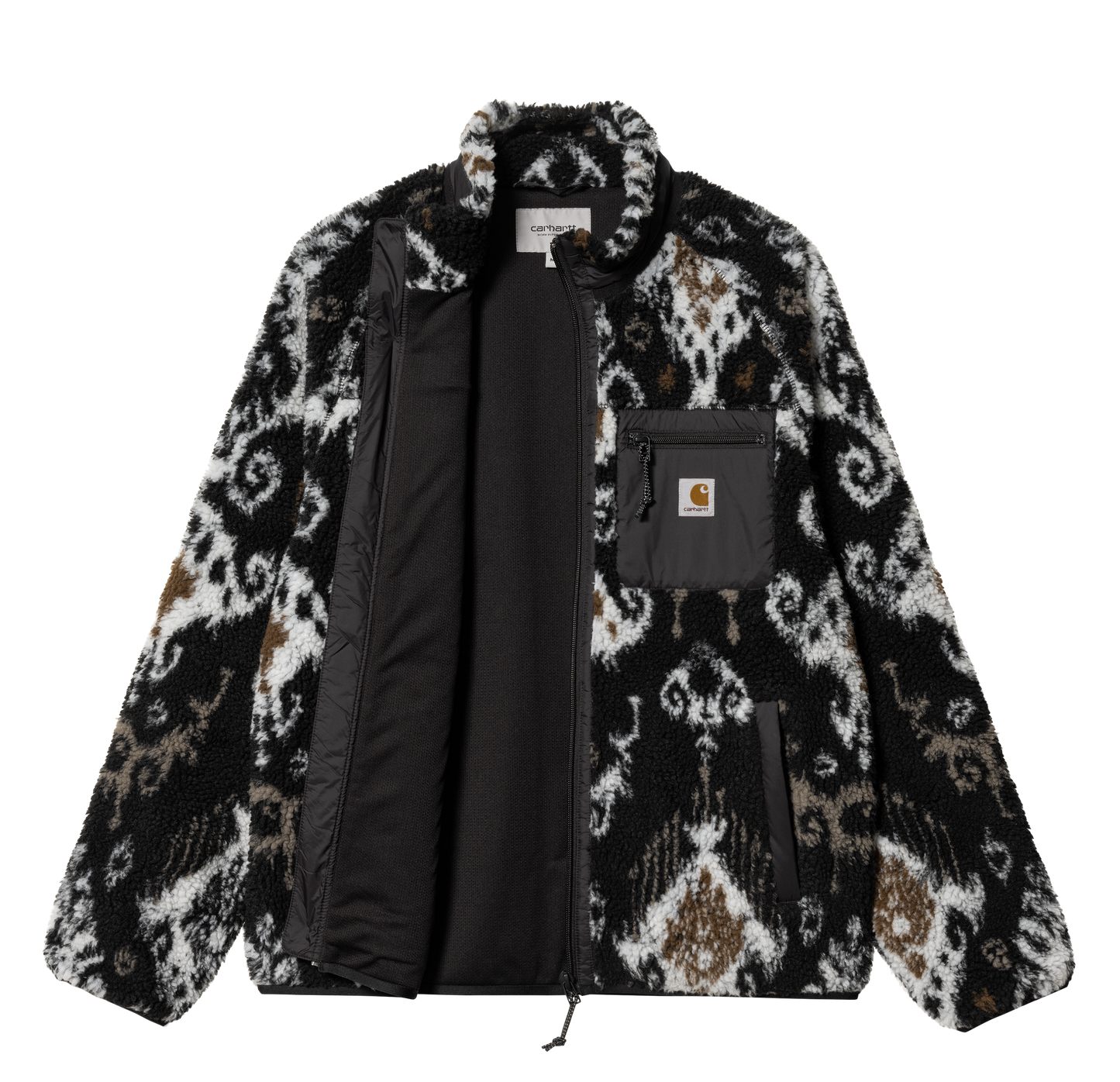 Carhartt WIP Prentis Liner jacket baru jacquard black black