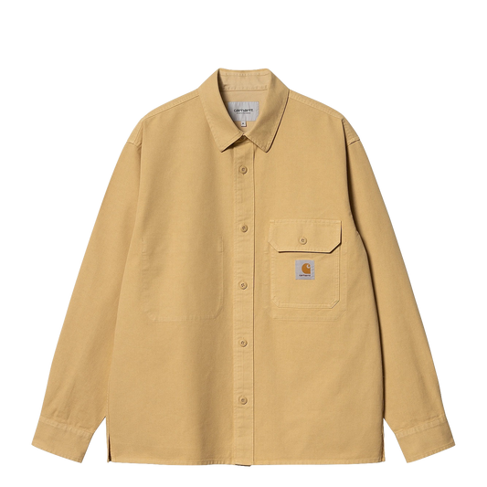 Carhartt WIP Reno Shirt bourbon garment dyed