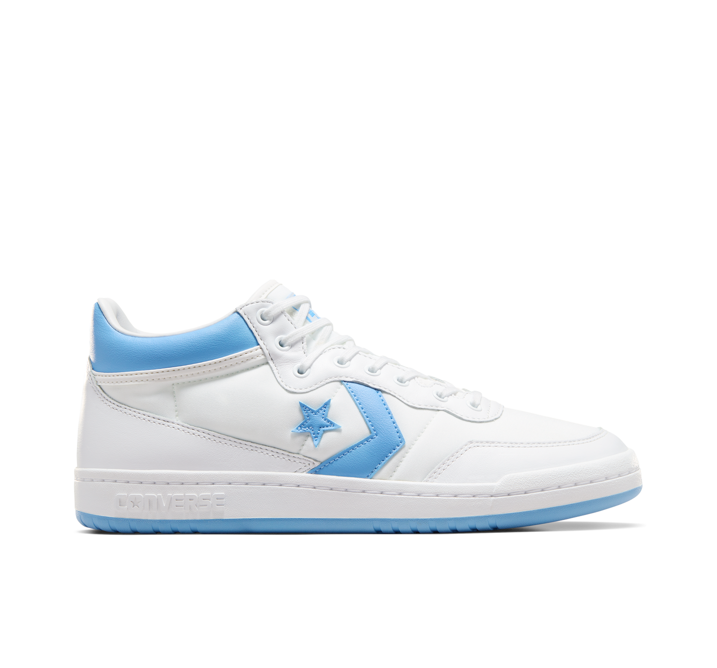 Converse Fastbreak Pro Mid white light blue white