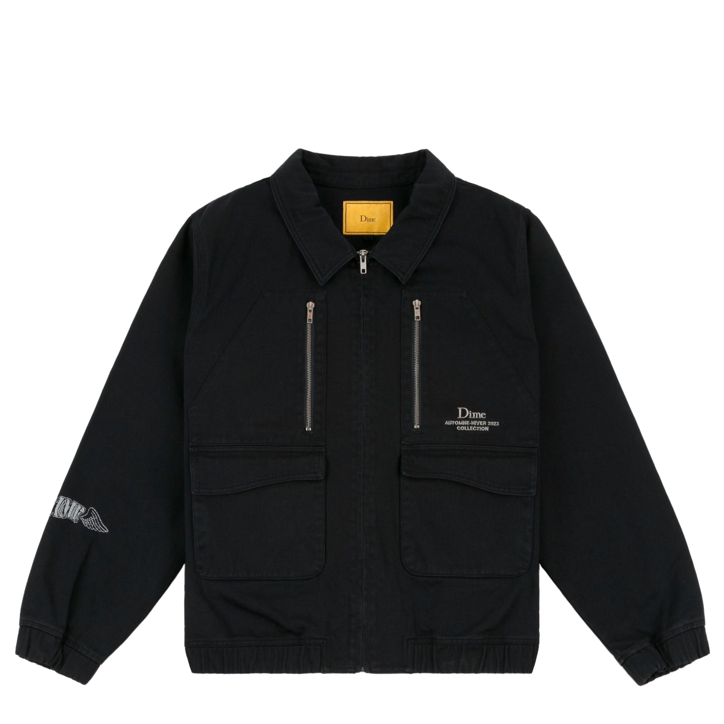 Dime Tom Bomber jacket charcoal