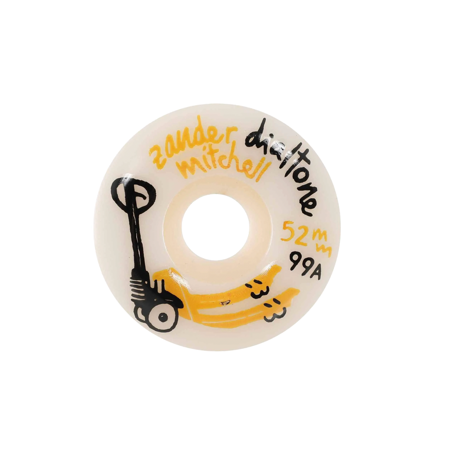 Dialtone wheels Mitchell Zander Day Job 99A 52mm white