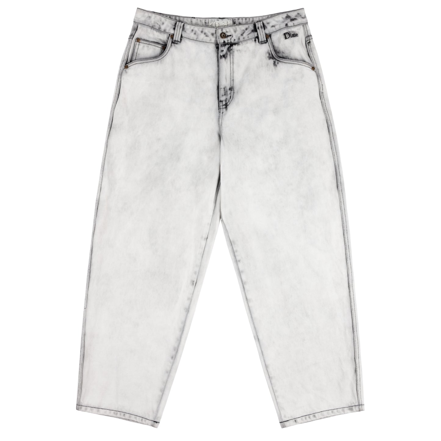 Dime Classic Baggy Denim pant smoke white