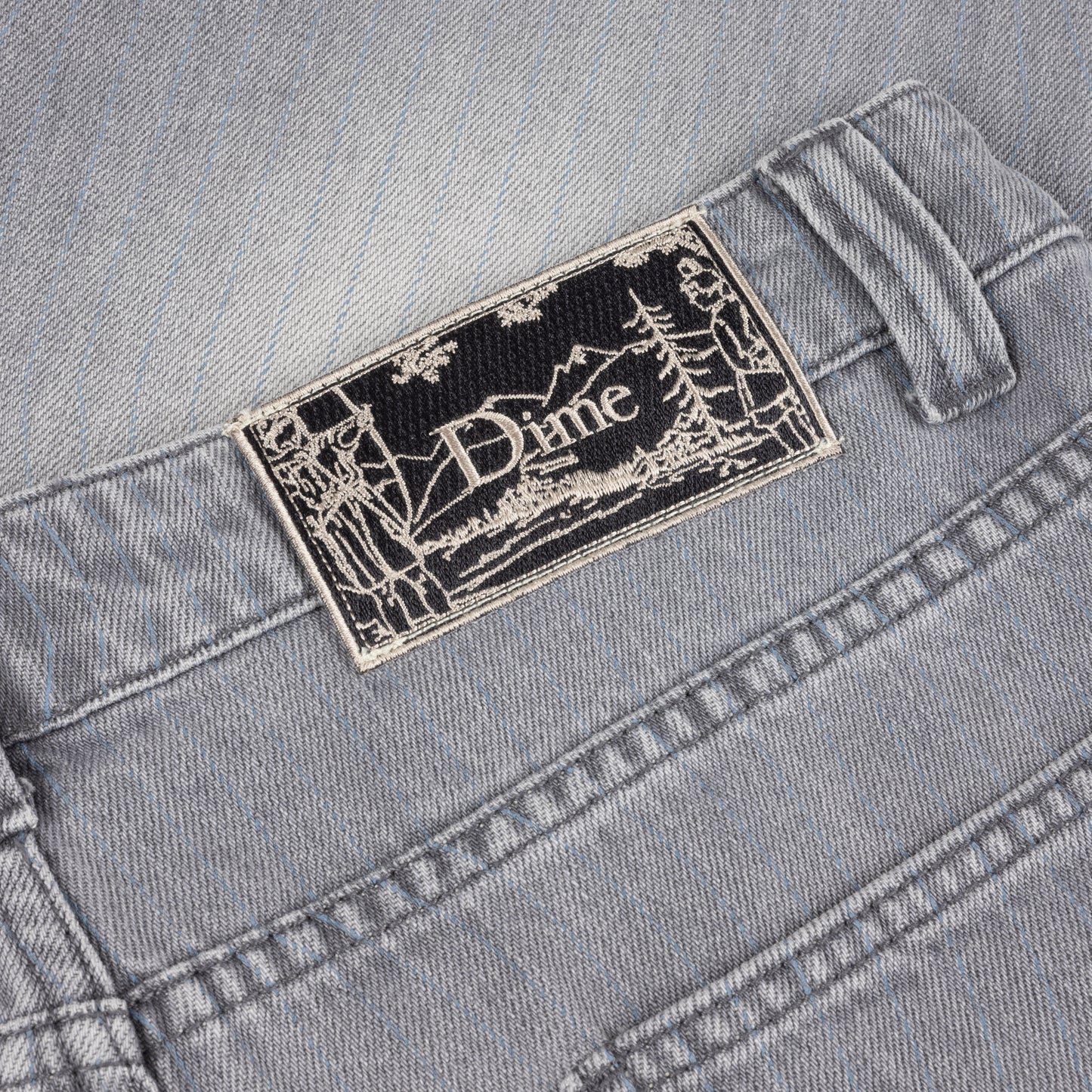 Dime Classic Baggy pant denim sandblasted gray