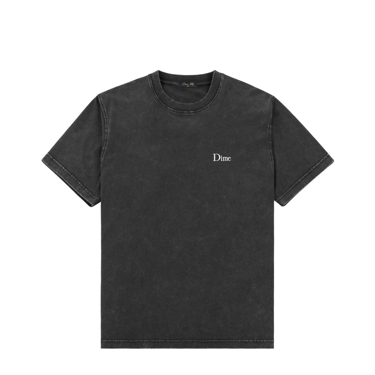 Dime Classic small logo tee faded black
