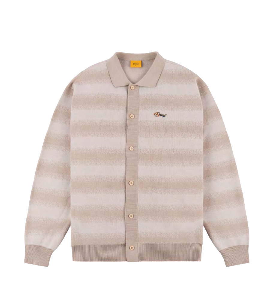 Dime Haze Knit Cardigan beige