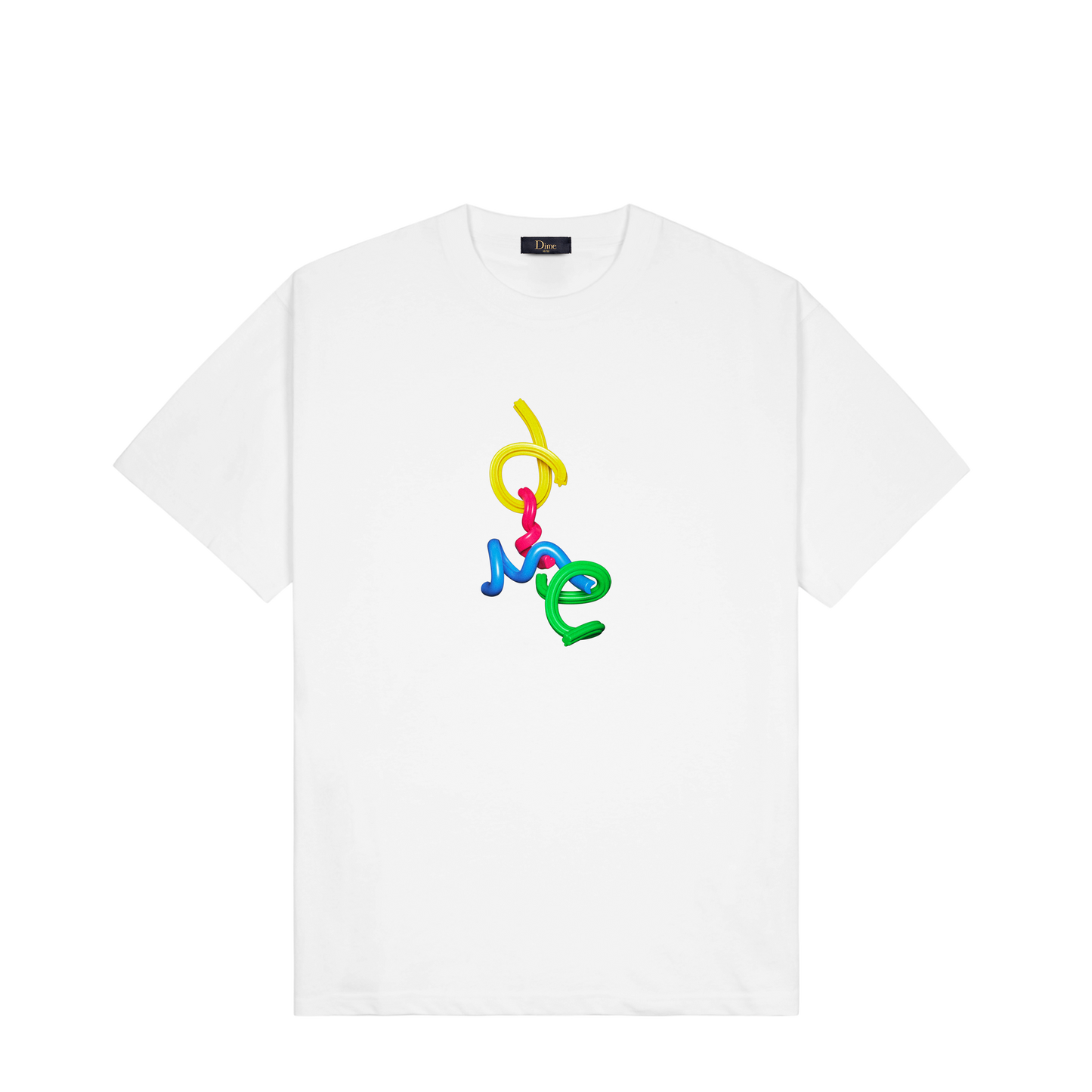 Dime Play tee white