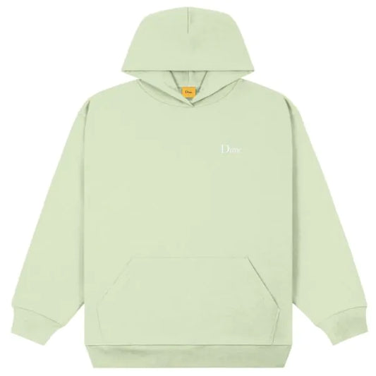 Dime CLassic Small Logo hoodie light mint