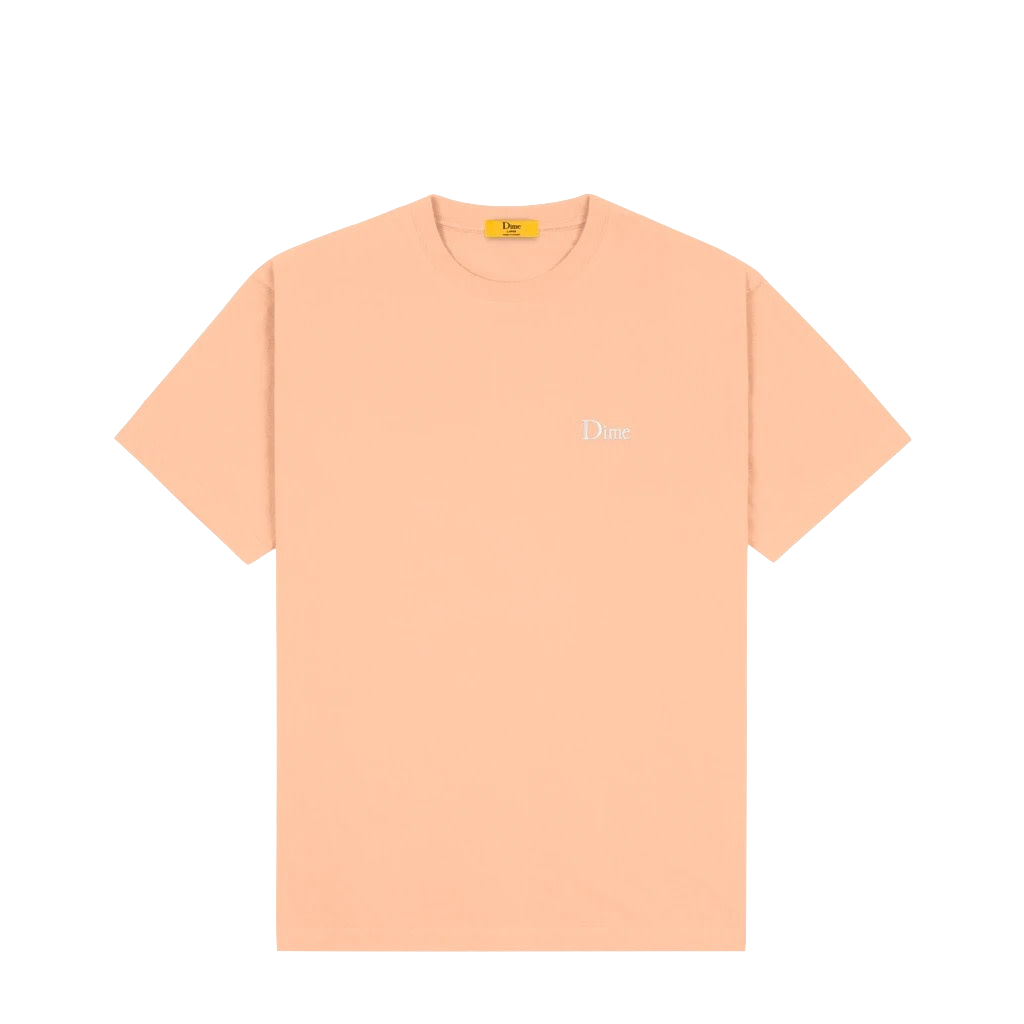 Dime tee Classic Small Logo light salmon