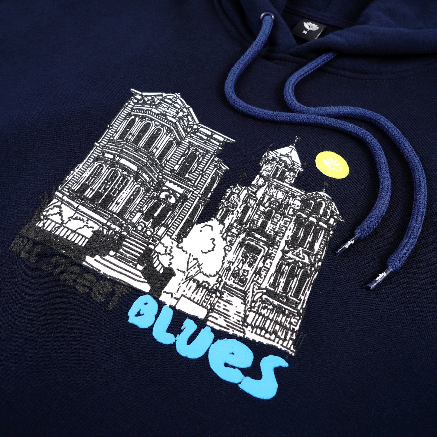 Magenta Hill Street Blues hoodie navy