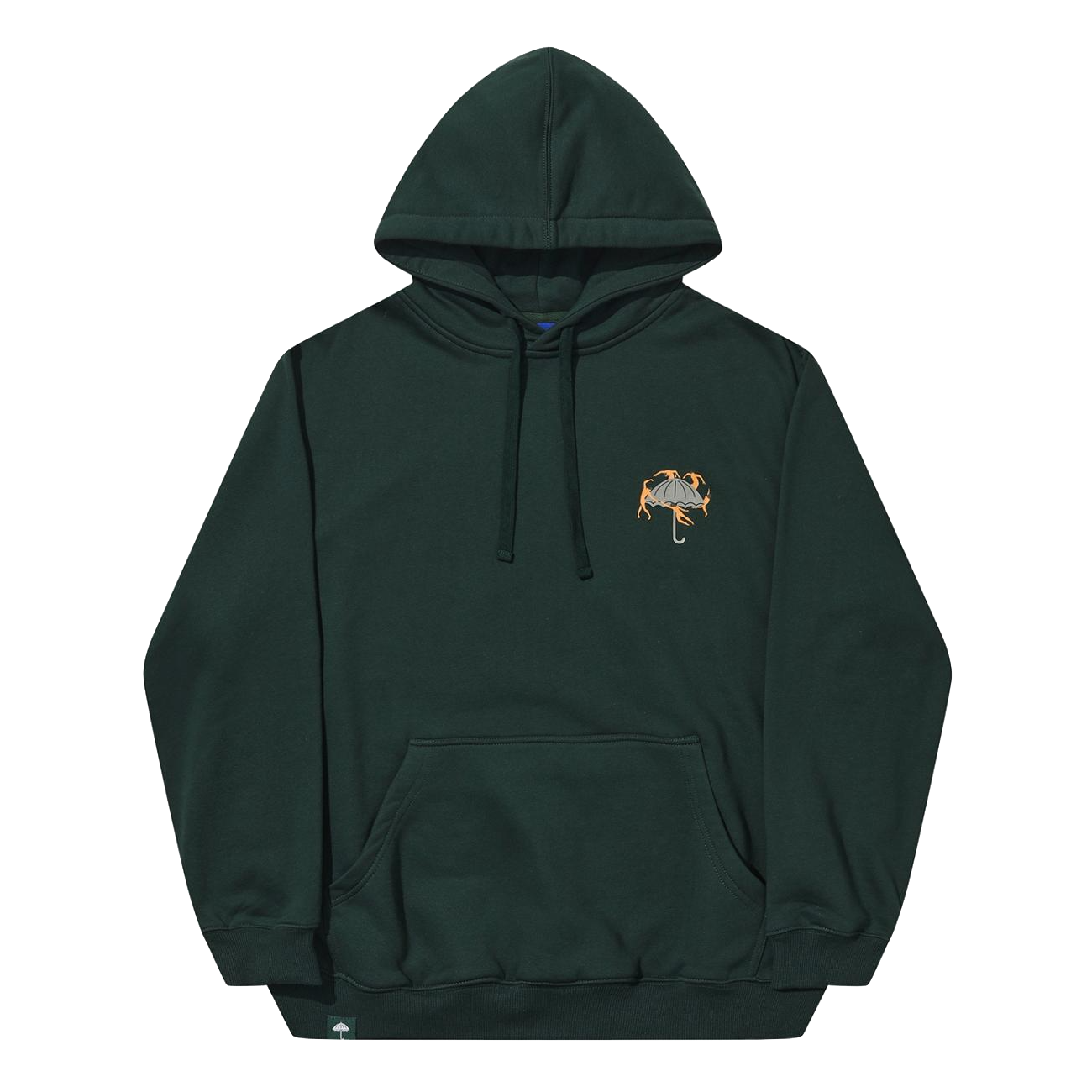 Hélas Dancing hoodie forrest green
