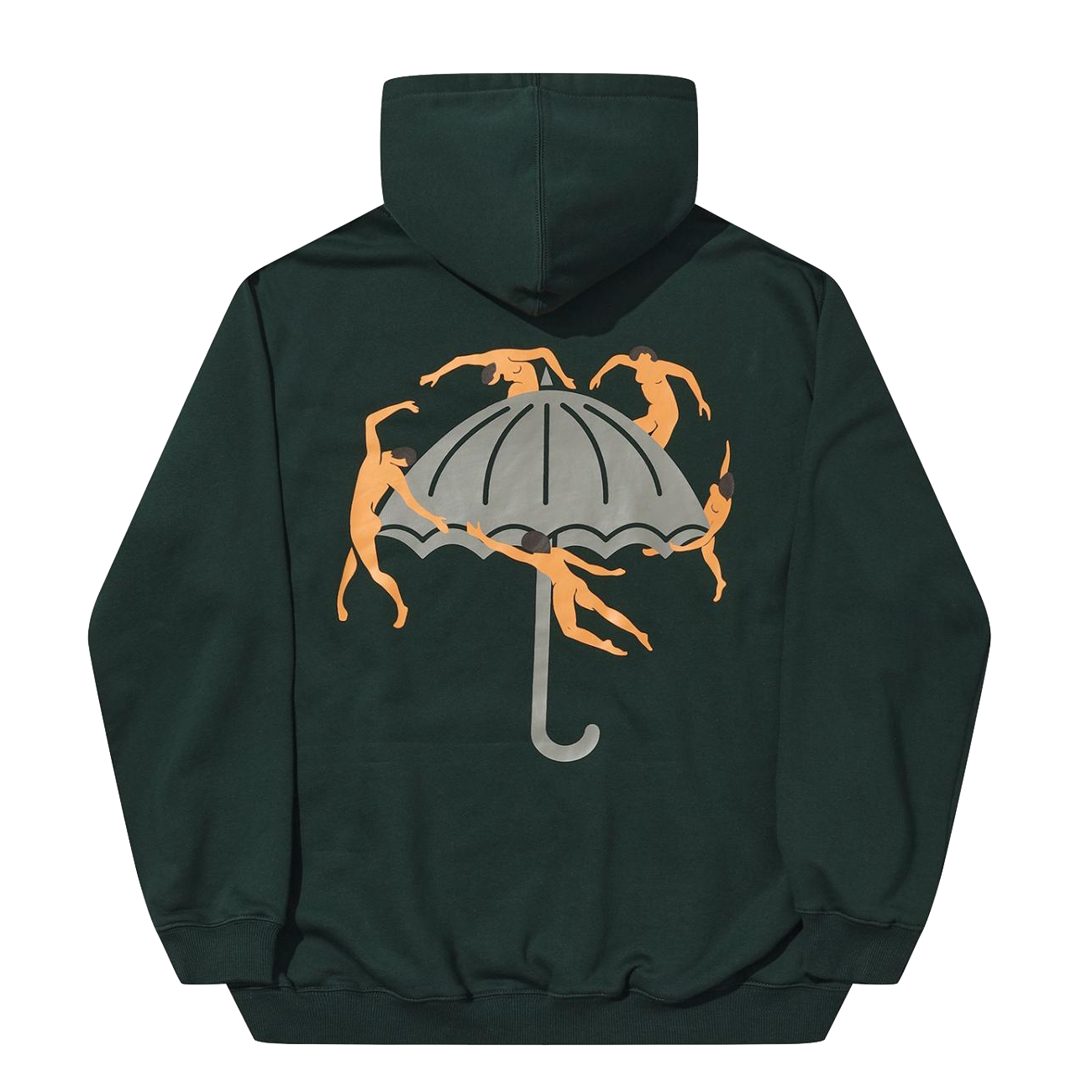 Hélas Dancing hoodie forrest green