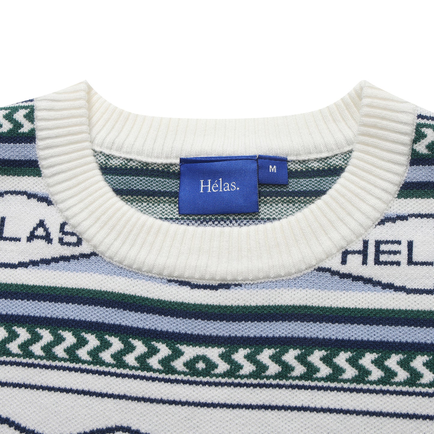 Hélas Kool crewneck knit light beige