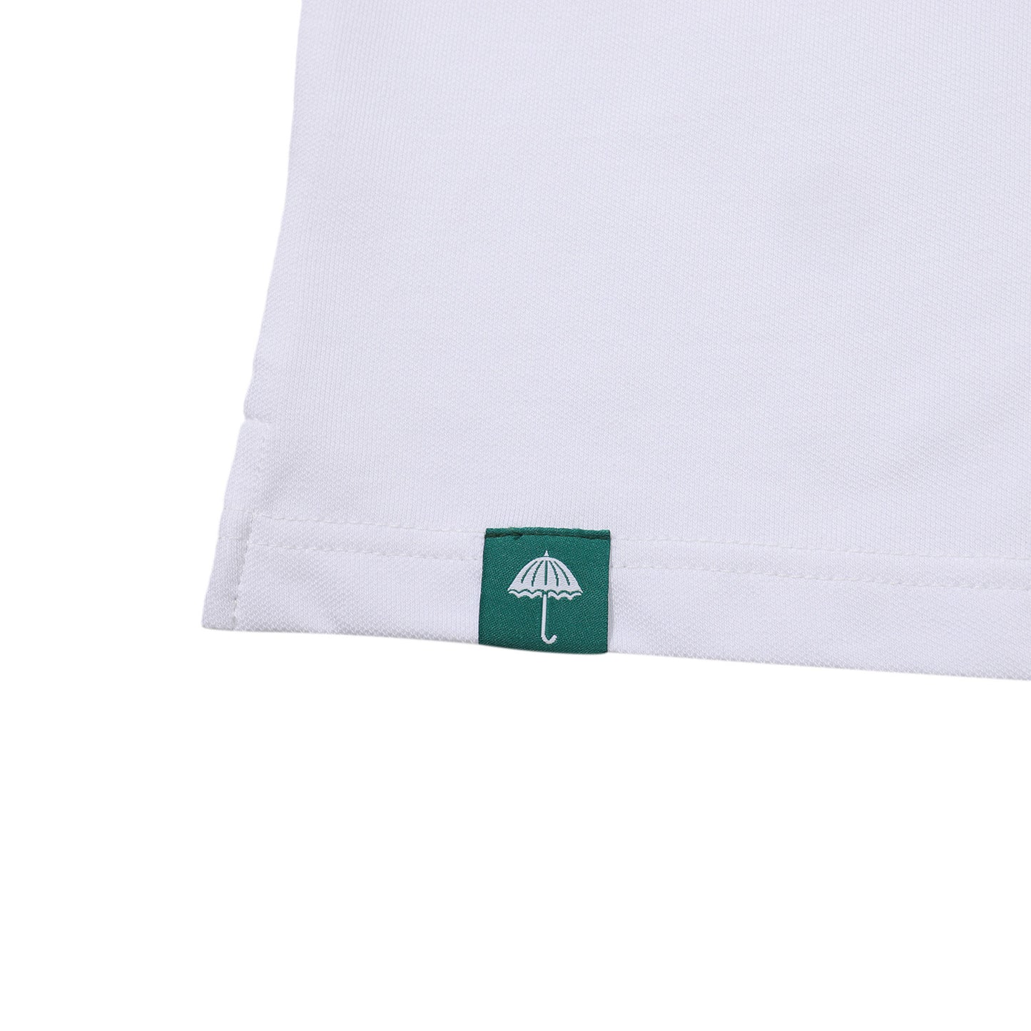 Hélas polo Agass white green