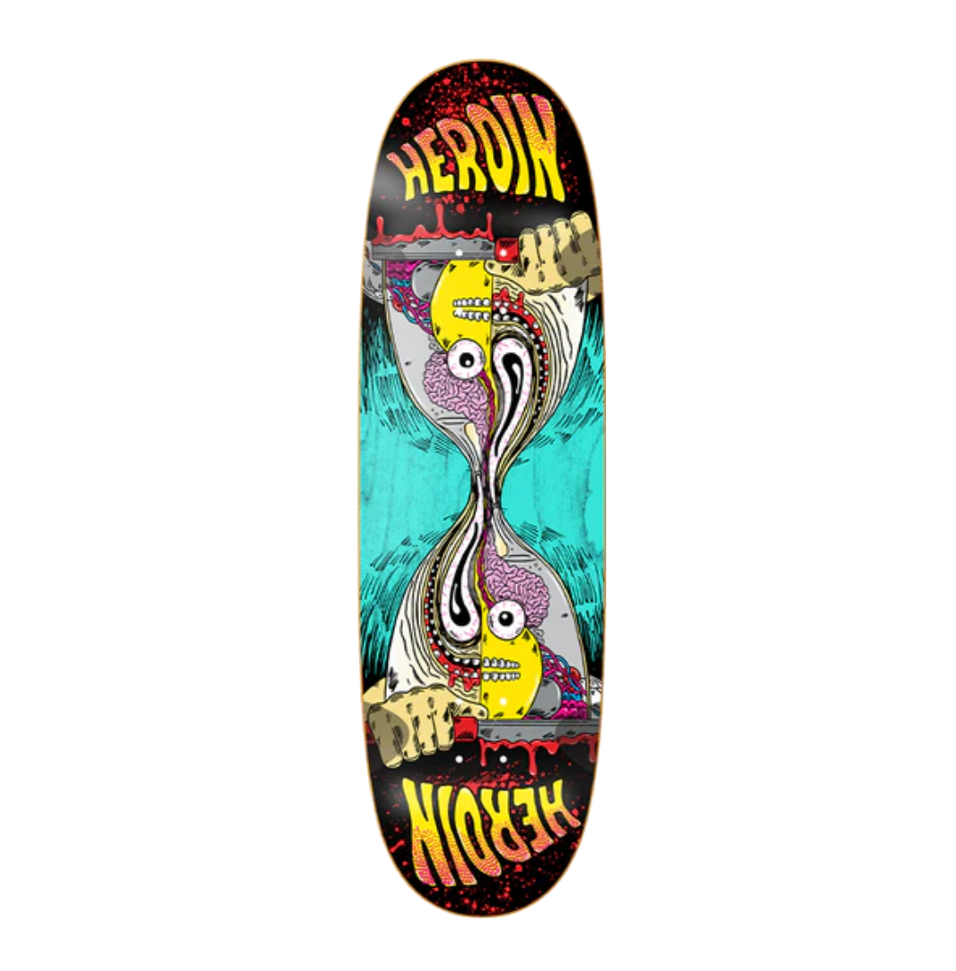 Heroin Merged Anatomy deck Razor Egg 9.25"