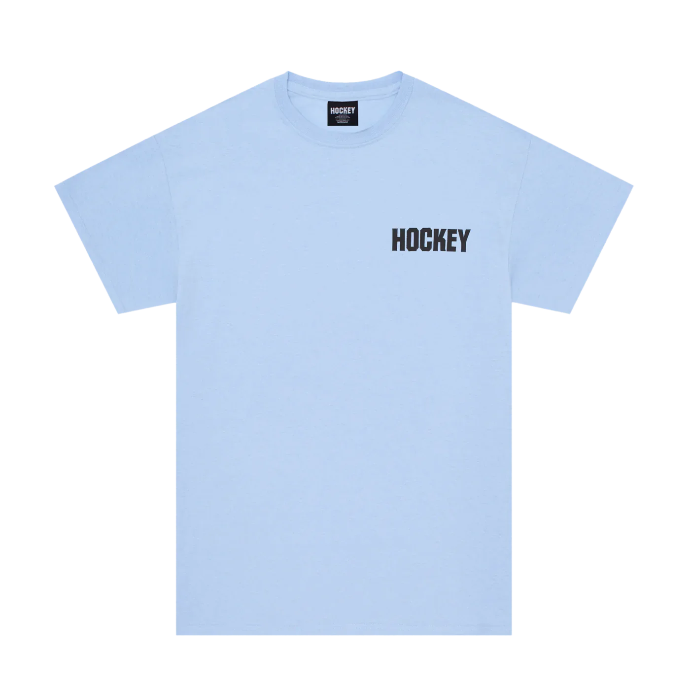 Hockey tee Evacuate light blue