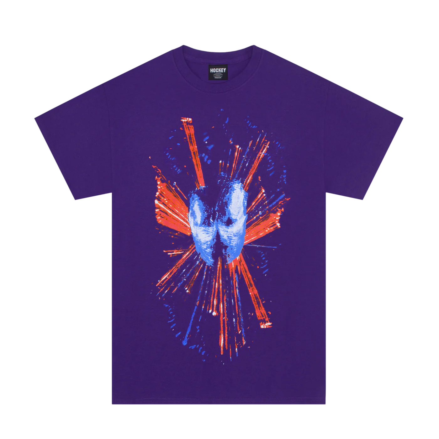 Hockey tee Power And Abilities purple