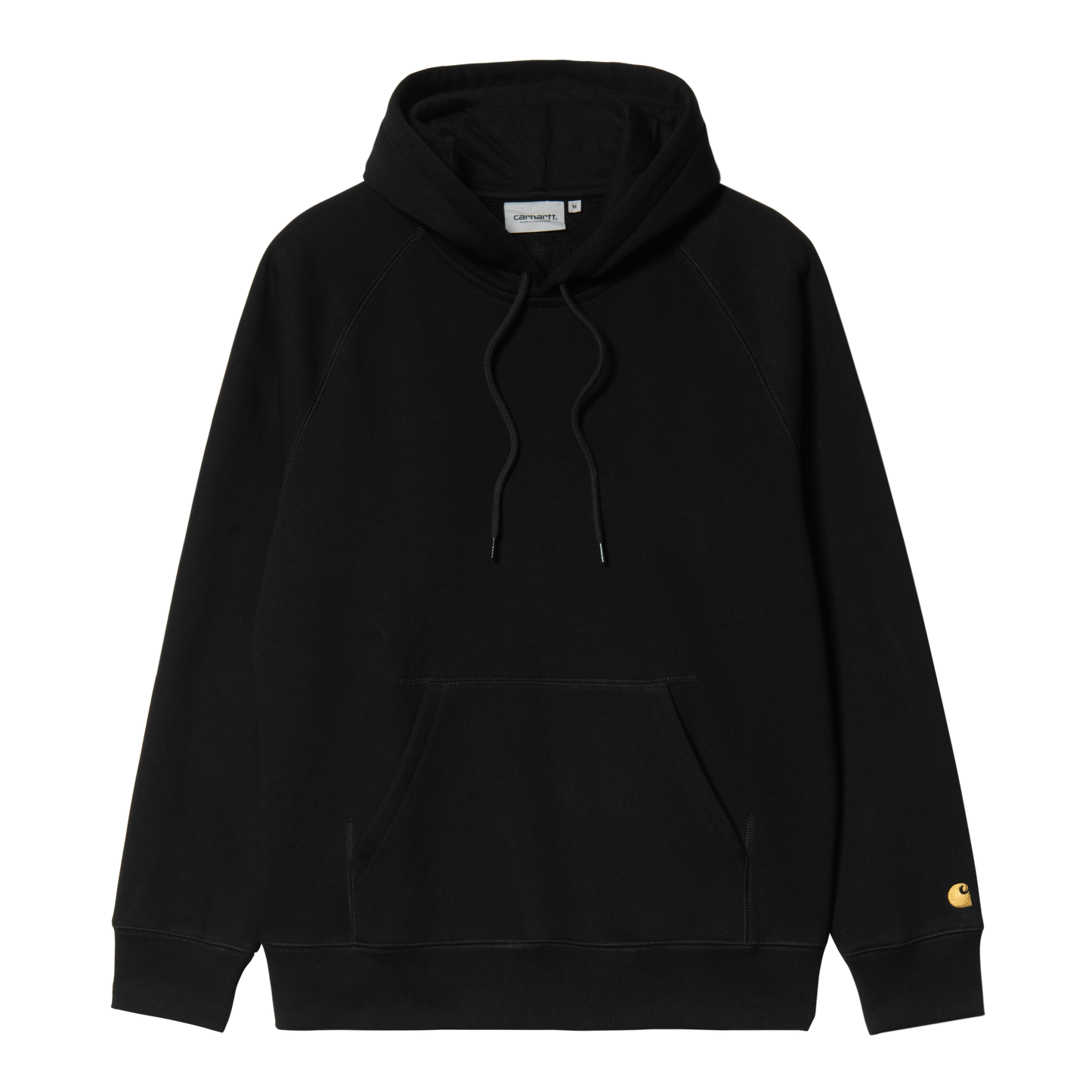 Carhartt WIP Chase hoodie black gold