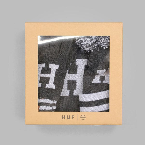 Huf Collegiate H Gift Set charcoal