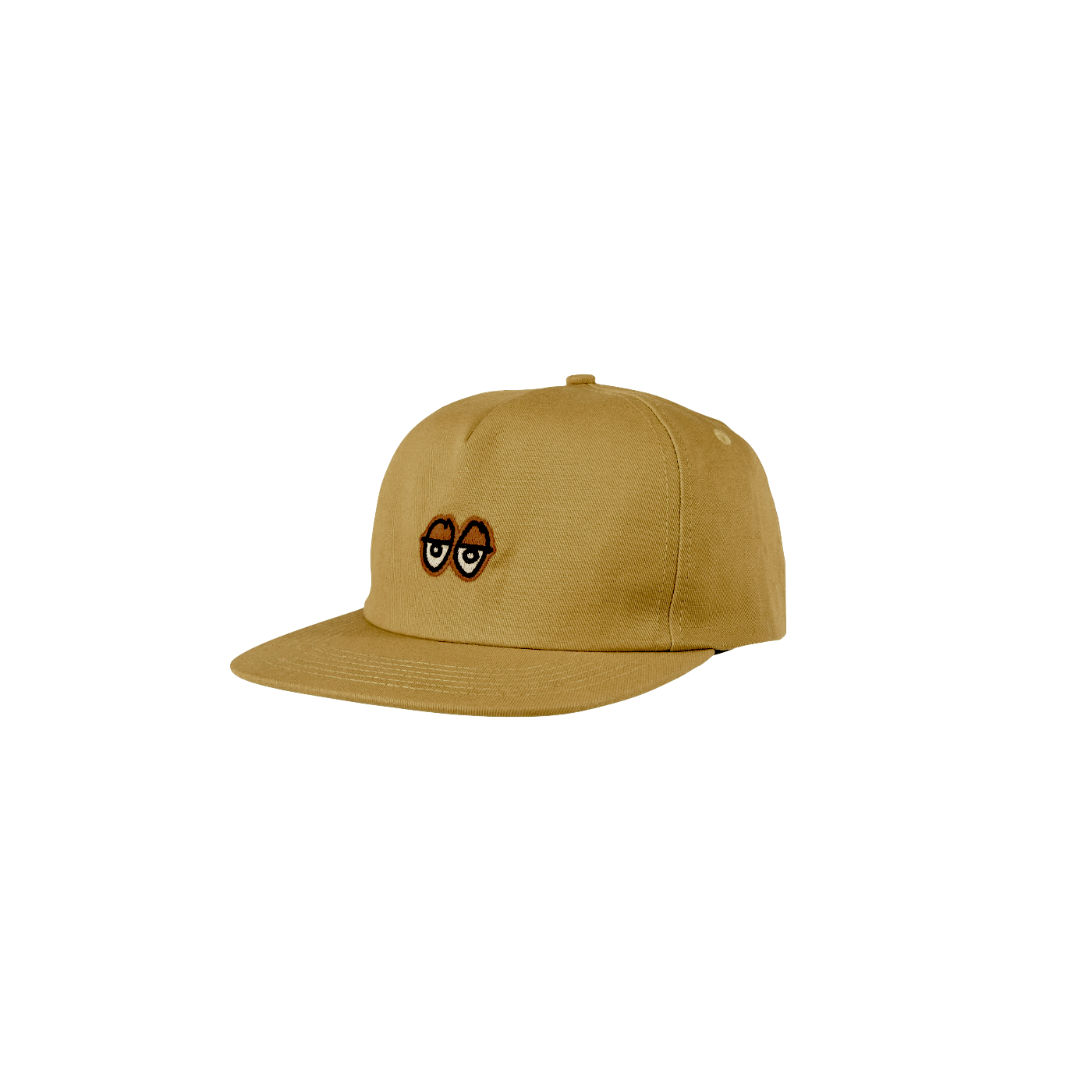 Krooked Eyes cap snapback gold red