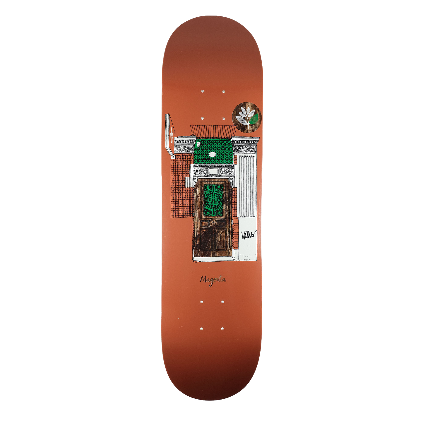 Magenta Leo Valls Door Series deck 8"