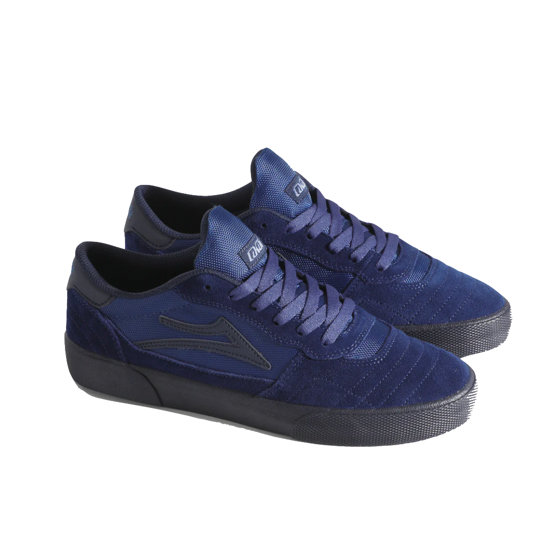 Lakai Cambridge Estate blue suede monochrome