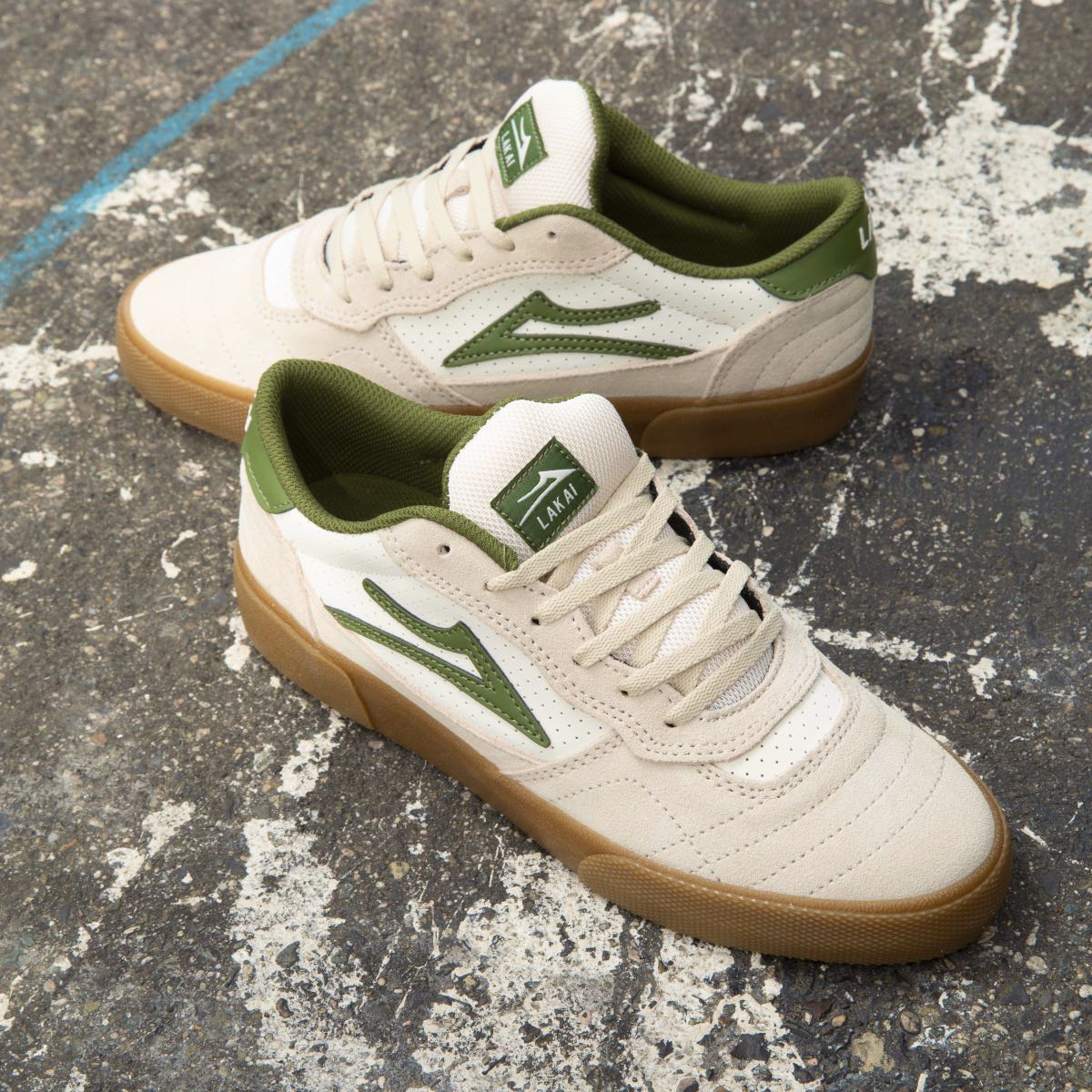 Lakai Cambridge cream suede