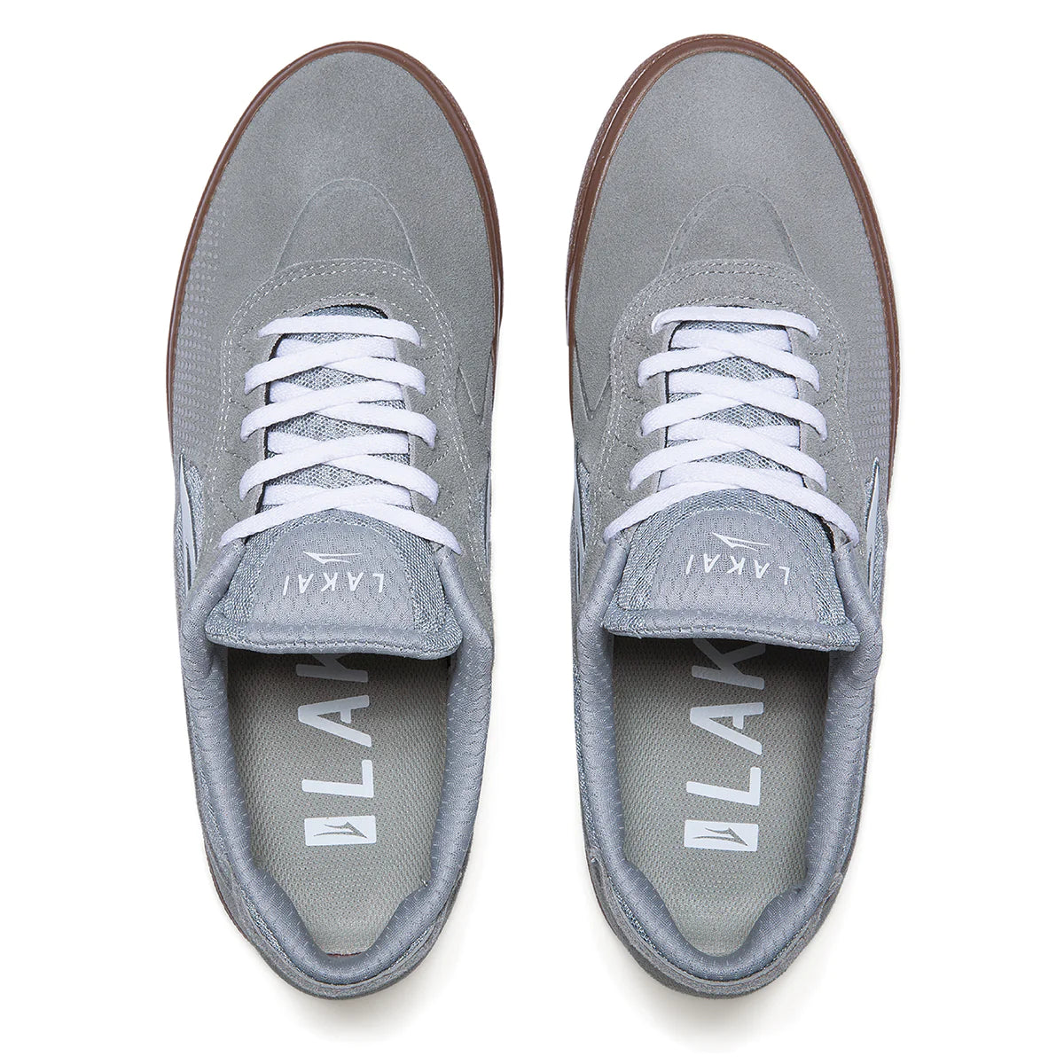 Lakai Essex light grey gum suede