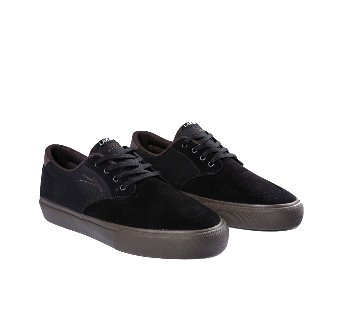 Lakai Riley black gum suede