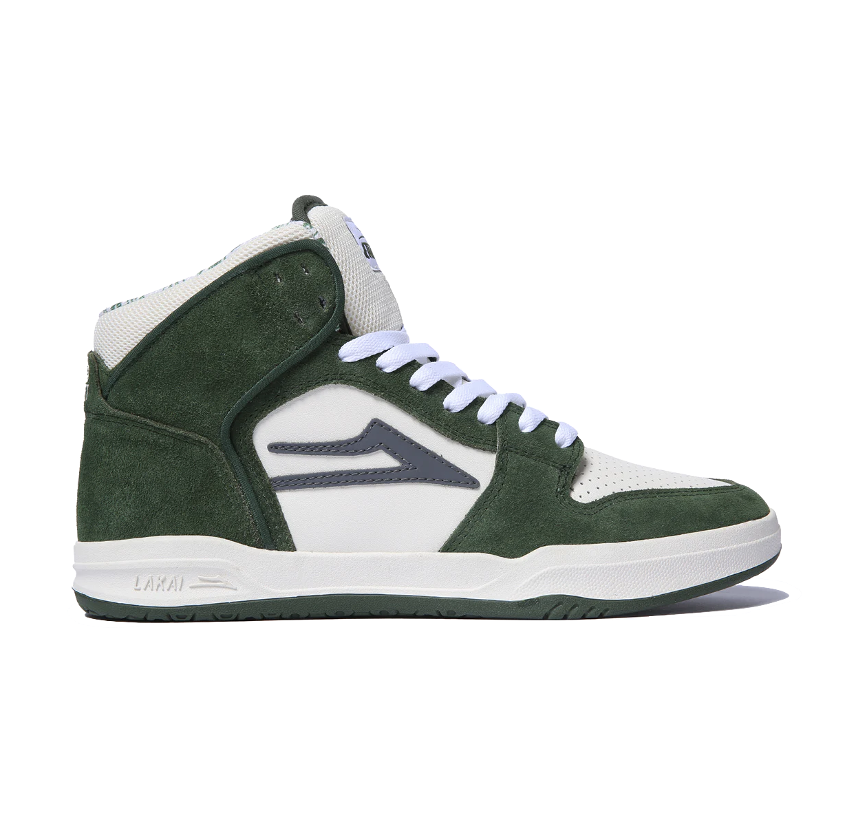 Lakai X Erased Telford green cream suede