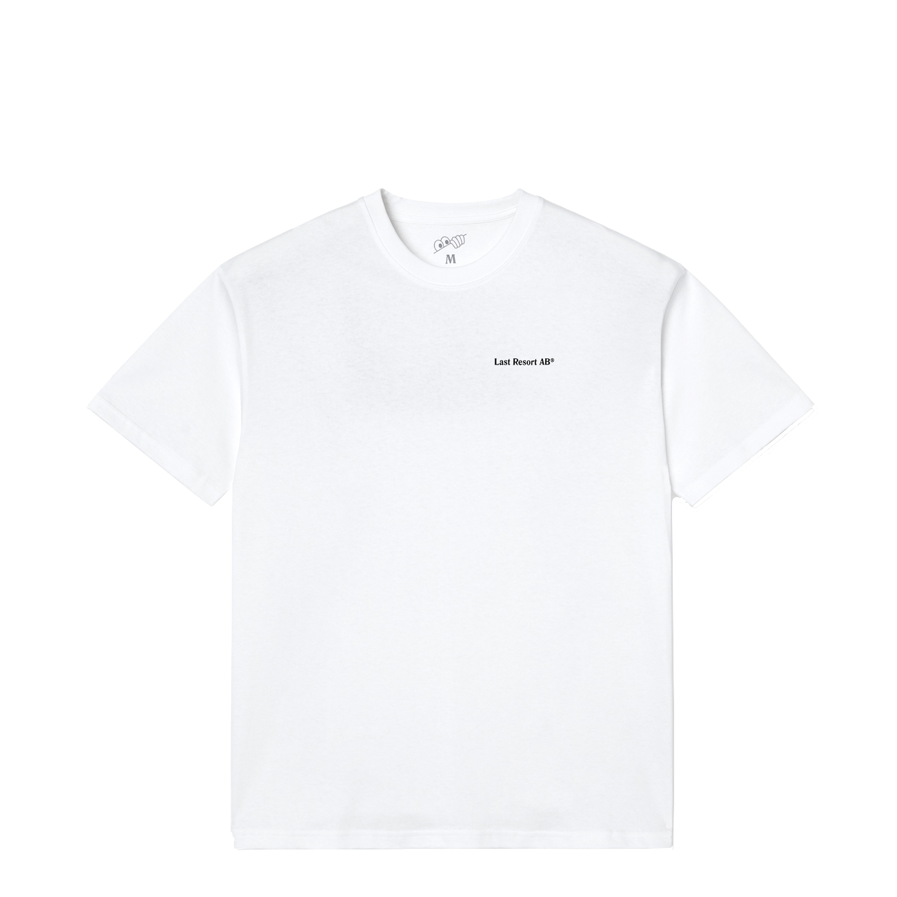 Last Resort AB 50-50 tee white