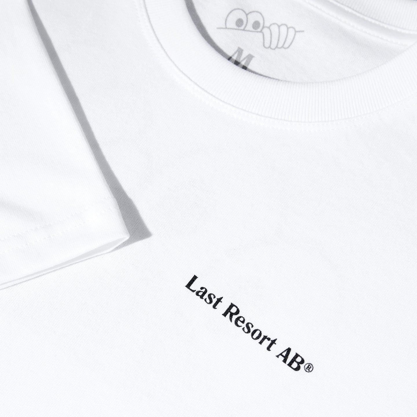 Last Resort AB 50-50 tee white