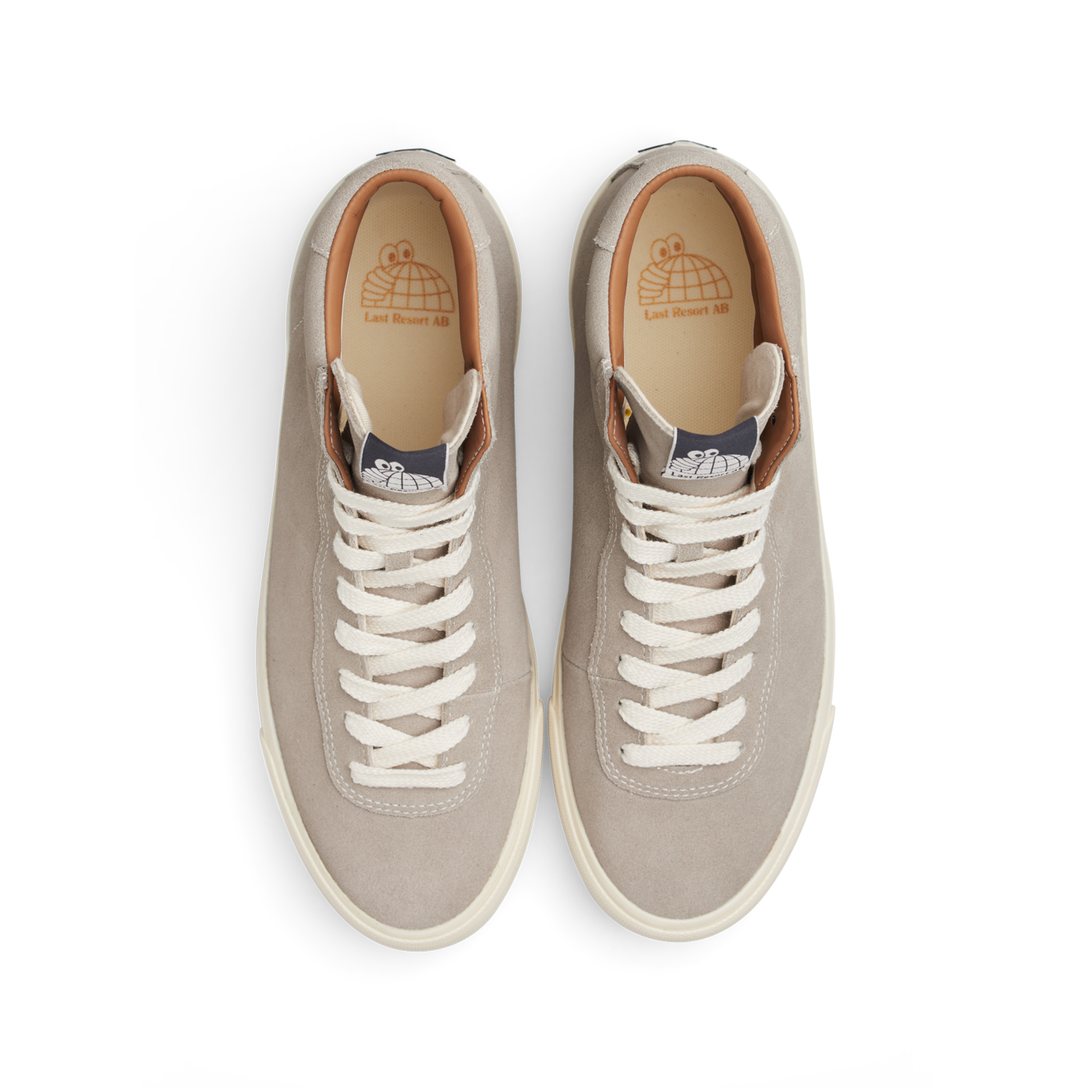 Last Resort AB VM001 Hi suede fog grey white