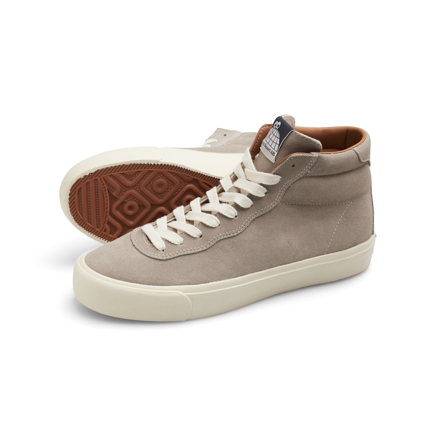 Last Resort AB VM001 Hi suede fog grey white