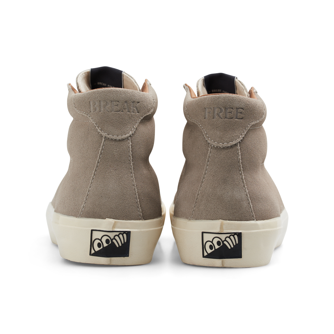 Last Resort AB VM001 Hi suede fog grey white