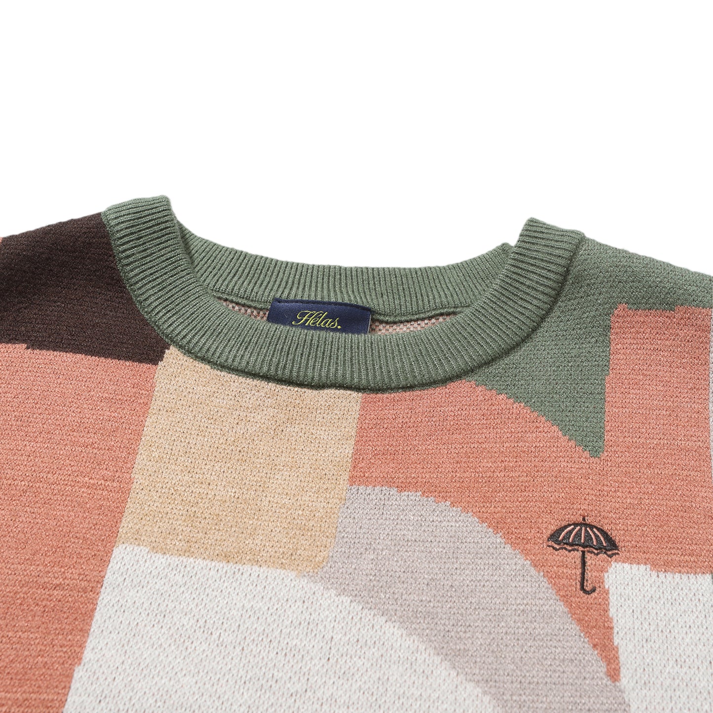 Hélas Mosa crewneck knit multicolor