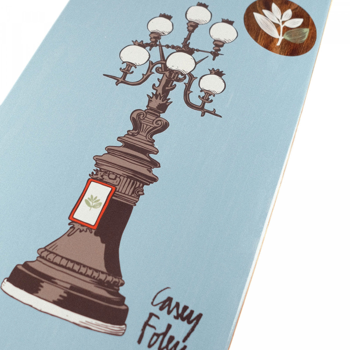 Magenta Casey Foley deck Relic Serie square shape 8.125"